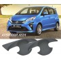 Door Bowl Cover Mat Black Moulding Protector Guard