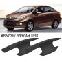 Door Bowl Cover Mat Black Moulding Protector Guard