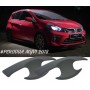 Door Bowl Cover Mat Black Moulding Protector Guard