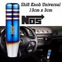 Universal Bride/HKS/NOS Burnt Blue Aluminum Gear Shift Knob Shifter Lever Head 13CM