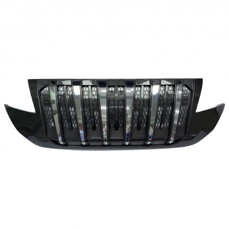 Perodua ARUZ Front Bumper Grille Replacement Venom Grill V2 With Airflow (CARBON)