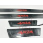 Side Sill Plate Carbon Look Design With 3M Double Side Tape
