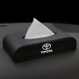 Leather Car Tissue Box Holder FOR Proton Perodua Honda Toyota