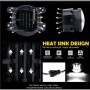 3.5 INCH WHITE/AMBER LED FOG LAMP