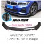 New Car Universal Front Bumper Diffuser Lip Wrap Angle Splitters Black/Double Layer