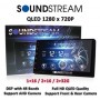SOUNDSTREAM ANDROID QLED IPS PLAYER 9" 9 INCH 10" 10 INCH FULL HD SCREEN 48 Band DSP 2021 New Model