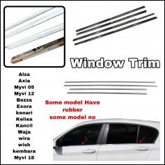 DOOR MOULDING CHROME LINING Alza/Bezza/Myvi/Saga/Persona/Exora/Axia