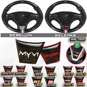 High Grade Carbon Fiber 3D Emblem Sticker
