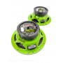 MOHAWK 6.5" 2-Way Component set Car Speaker Green Series