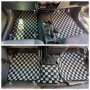 Checkmate Dice Dadu Chess Mat Car Carpet Universal Thai Car Floor Mat Carpet