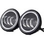 Led Fog Light With Angel Eyes Passing Lamps DRL