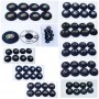 8pcs Universal Car Shock absorber gasket sound proof rubber Door Switch Rubber Door Buffer