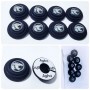 8pcs Universal Car Shock absorber gasket sound proof rubber Door Switch Rubber Door Buffer