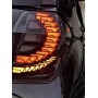Perodua Axia 2023 - 2024 dragon scale dynamic tail lamp with signal running light