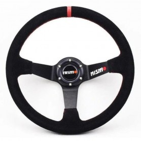 350 mm Suede Nismo Deep Dish Steering Wheel – Style, Precision & Grip