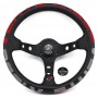 Vertex 1996 JDM Steering Wheel – 13″ (330 mm) Red Leather