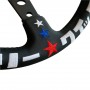 326 Power Deep Dish Steering Wheel – 330 mm Leather Performance Ride
