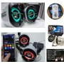 SATELLITE SPEAKER RGB LIGHT ILLUMINATION PHONE APPS CONTROL BRAND ZIIIRO