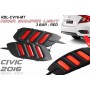 Bumper Lamp Civic 2017 3 Bar