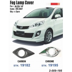 Fog Lamp Chrome Cover Alza New