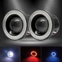 New 2PCS 30W 12V COB LED Car Fog Light Lamp  Auto Car Angel Eyes Light