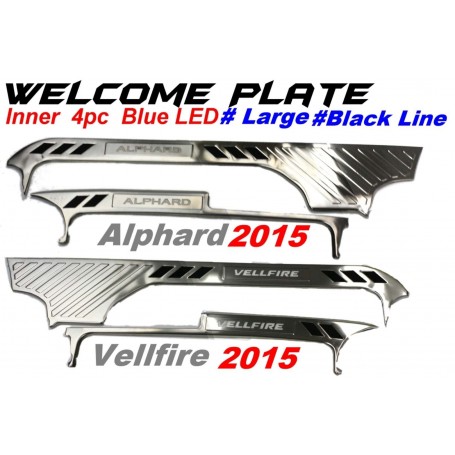 Welcome Plate Inner Black Line