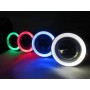 New 2PCS 30W 12V COB LED Car Fog Light Lamp  Auto Car Angel Eyes Light