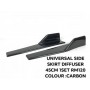 UNIVERSAL SIDE SKIRT DIFFUSER 45CM