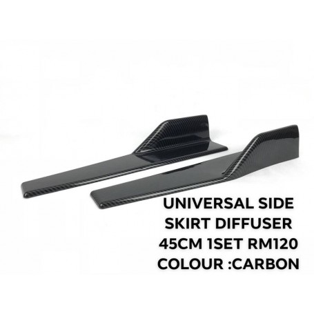 UNIVERSAL SIDE SKIRT DIFFUSER 45CM