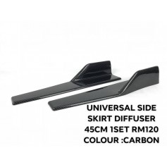 UNIVERSAL SIDE SKIRT DIFFUSER 45CM