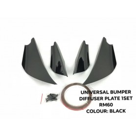 UNIVERSAL BUMPER DIFFUSER PLATE