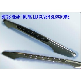 Chrome Rear Trunk Lid Cover Fit For Toyota Avanza  2012-2015