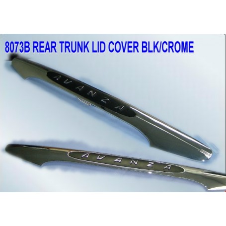 Chrome Rear Trunk Lid Cover Fit For Toyota Avanza  2012-2015