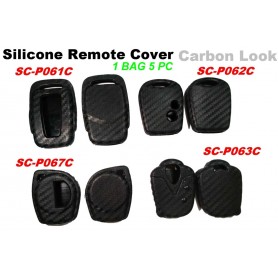 Silicone Key Cover Carbon
