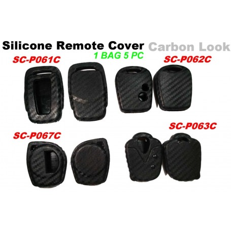 Silicone Key Cover Carbon
