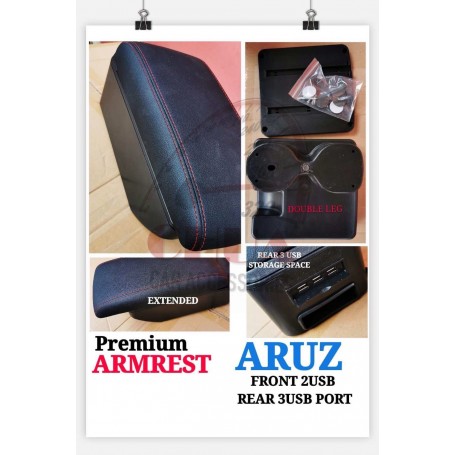9 Usb Aruz Armrest Box