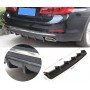 ABS Gloss Black Rear Bumper Diffuser