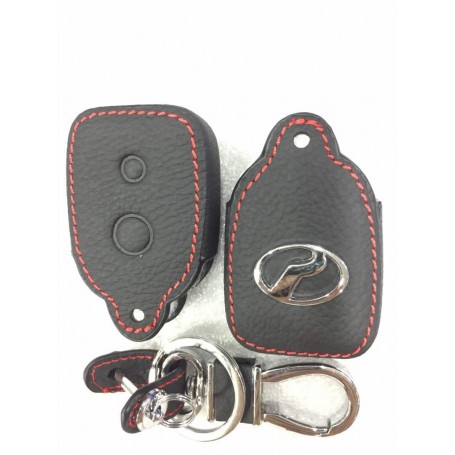 Leather Remote Key Case Cover - Perodua