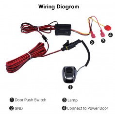 MPV DOOR PUSH SWITCH FOR TOYOTA ESTIMA ALPHARD
