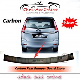 Carbon Rear Bumper Guard