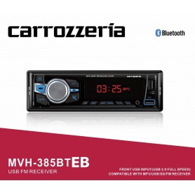 Carrozzeria USB BLUETOOTH RADIO FM RECEIVER MVH-385bt