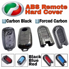 Perodua Bezza / Myvi / Aruz Keyless Remote ABS Hard Case + Silicone Car Key Protection Key Cover