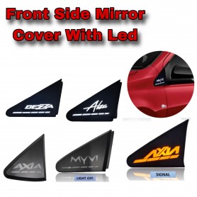 Dynamic Front Side Mirror Triangle Cover led l