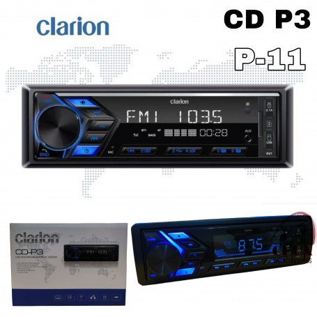 Clarion Mp3 Usb Bluetooth Single Din Player