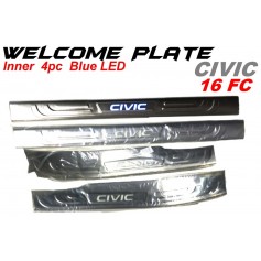 Welcome Plate Inner Honda Civic 16