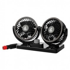 The Vehicle Car Fan Double-Headed 360 Degree Rotable Two Speed